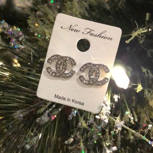 Gifted to me - Chanel earrings lookalike/brand new!